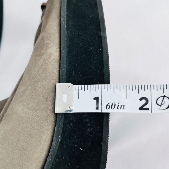 Eileen Fisher Women's Harria Platform Loafer Size 11 In Grey Scalloped Trim - Picture 14 of 14